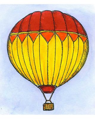 Hot Air Balloon - M11304