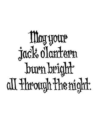 May Your Jack O'Lantern - E10956