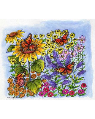 Pat's Butterfly Garden - P9928