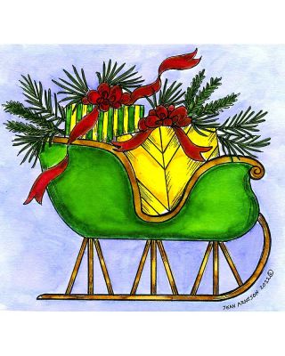 Pine and Present Sleigh - PP11195