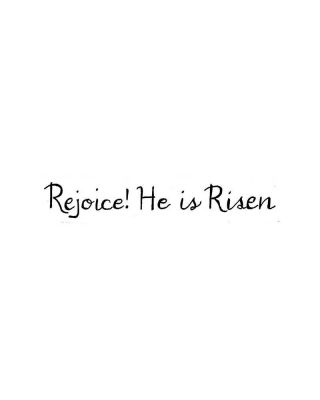 Rejoice! He Is Risen - DD9967