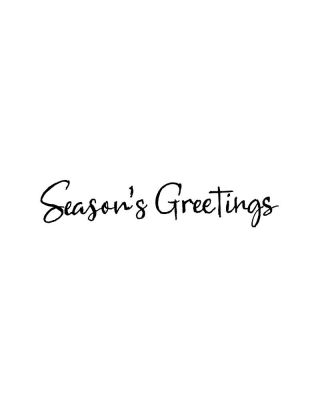 Christmas Greetings - DD11394