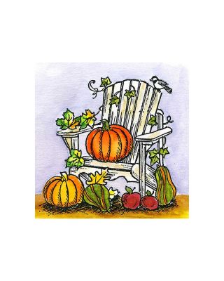 Small Fall Adirondack Chair - CC10826