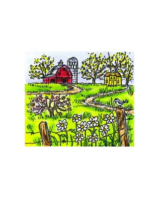 Small Spring Farm Scene - CC10948