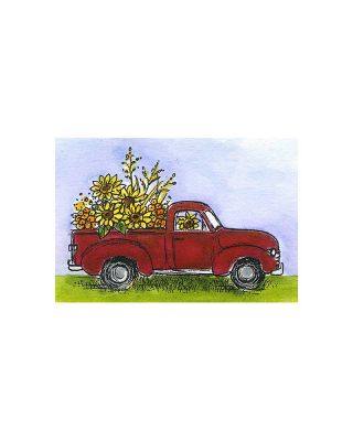 Small Sunflower Truck - CC11168
