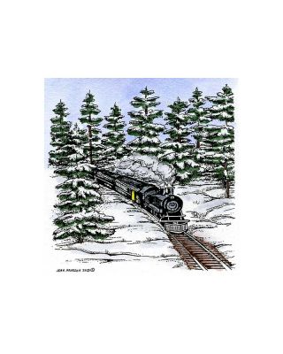 Small Train In Forest - CC9349