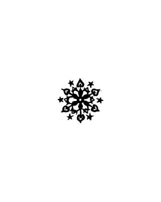 Solid Snowflake - AA10380