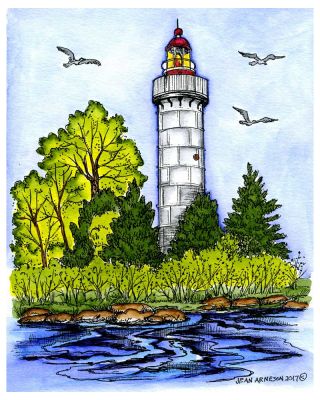 Spring Lighthouse - P10256