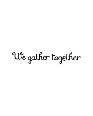 We Gather Together - DD11173