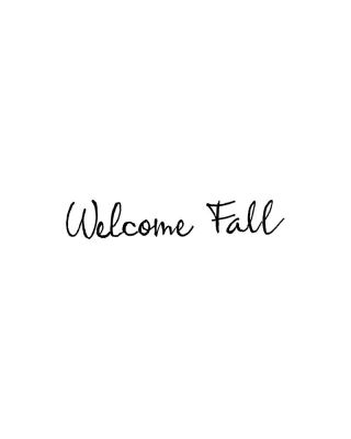 Welcome Fall - BB11338