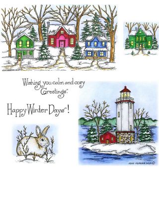 Winter Village & Winter Lighthouse - NO-266 