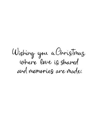Wishing You A Christmas - D11402