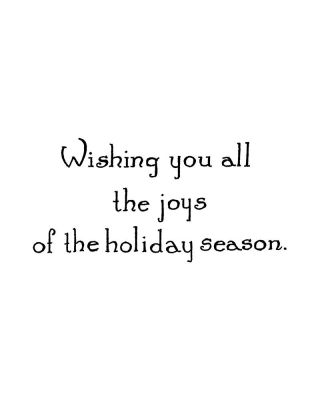 Wishing You All The Joys - D10697