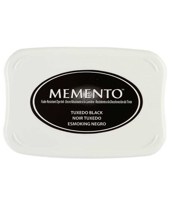 Memento Stamp Pad: Tuxedo Black ME900