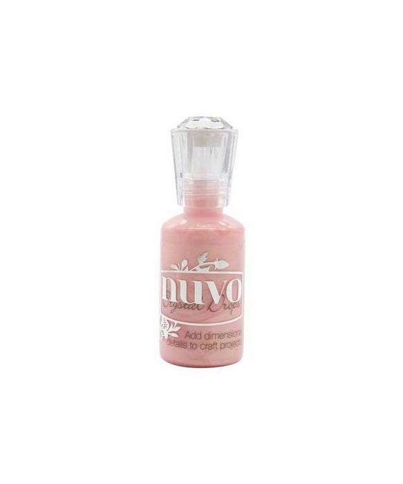 Nuvo Crystal Drops: Shimmering Rose 1806N